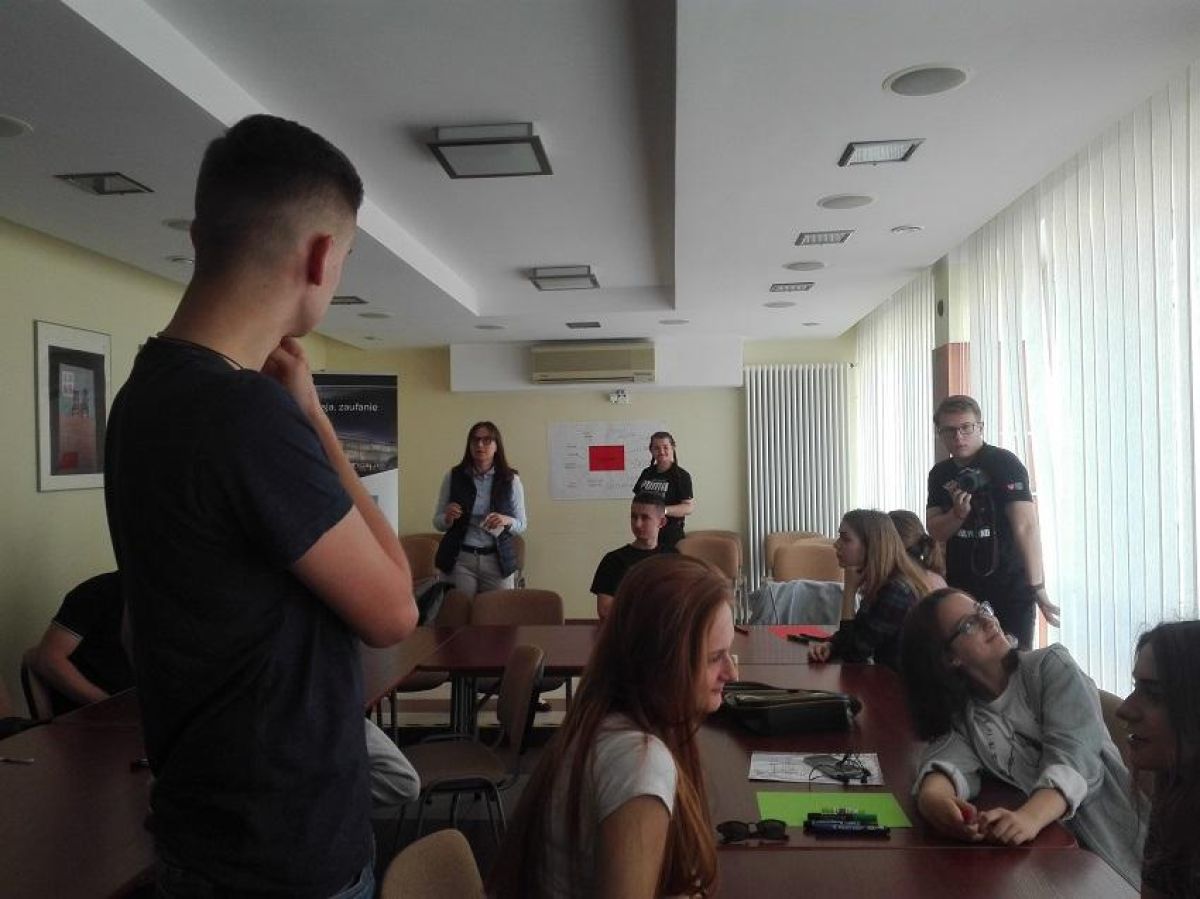 Młodzież projektowała piknik