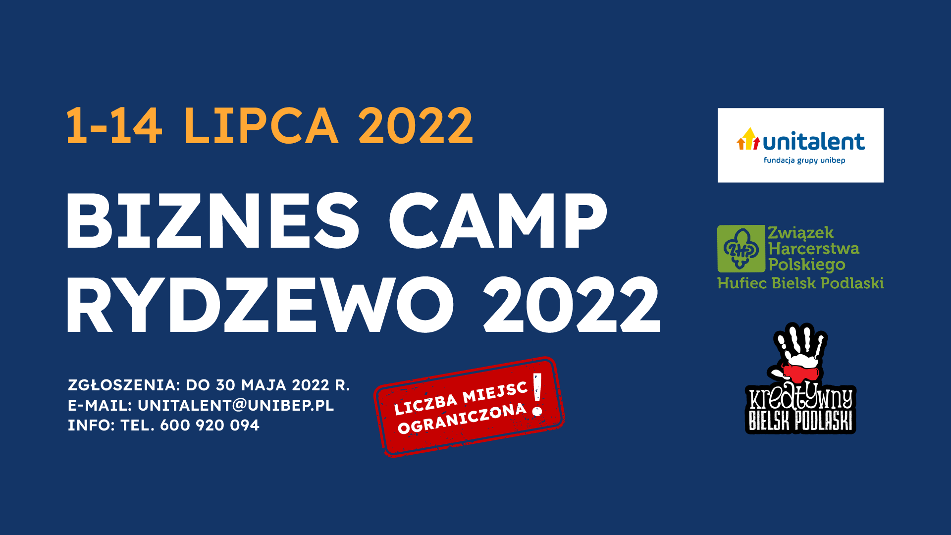 biznes_camp1 BIZNES CAMP — RYDZEWO - Fundacja Grupy Unibep Unitalent